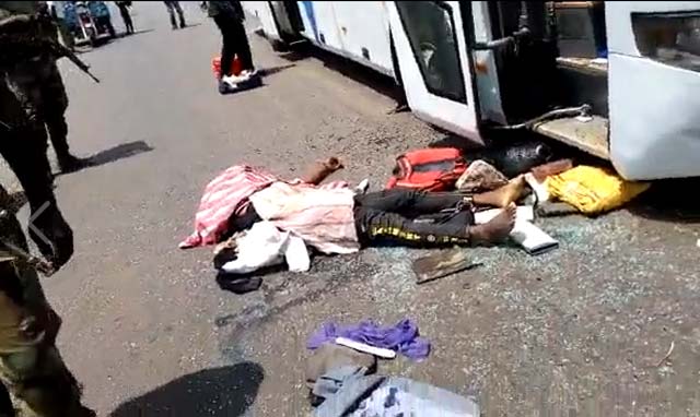 Togo : Un bus de « STISALI » braqué ce dimanche dans la zone de Mango a fait des morts et des blessés