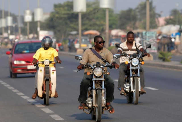 Togo bientôt les motocyclistes payeront des tarifs aux postes de péages