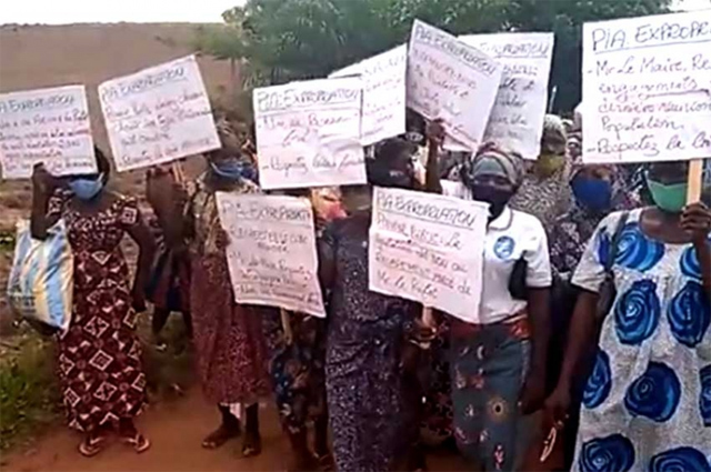 Togo: Manifestations des expropriés à Adétikopé