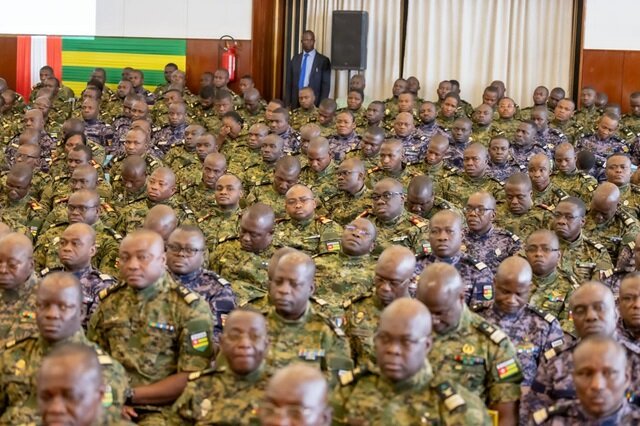 Togo/FAT : plus de 200 officiers montent en grade